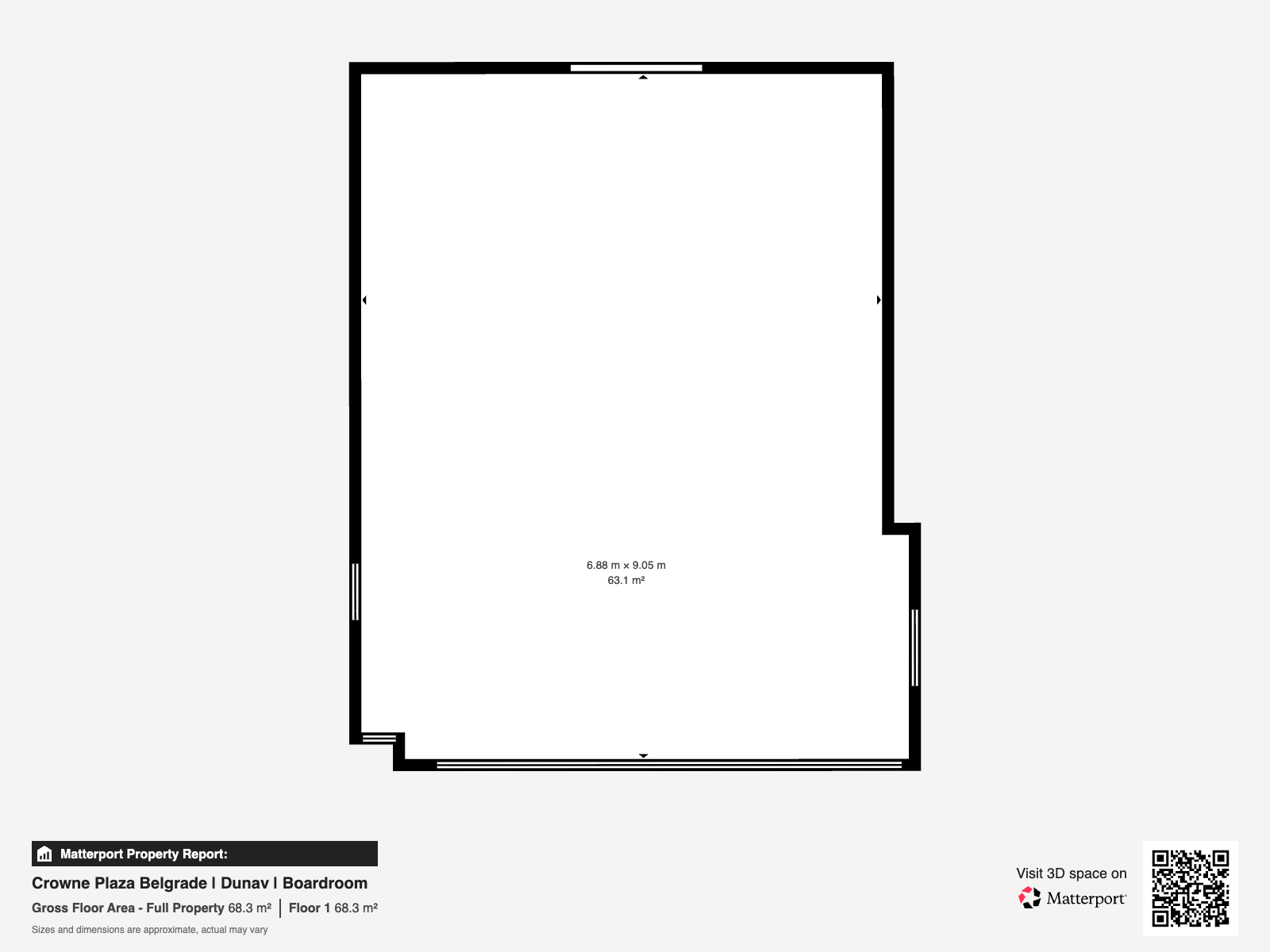 Floor Plan — Dunav Boardroom